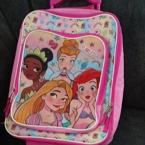 Princess Theme Pink Kids Backpack